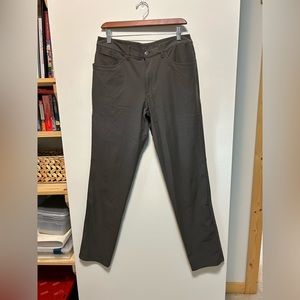 Men’s Lululemon ABC Pant, grey, size:32
